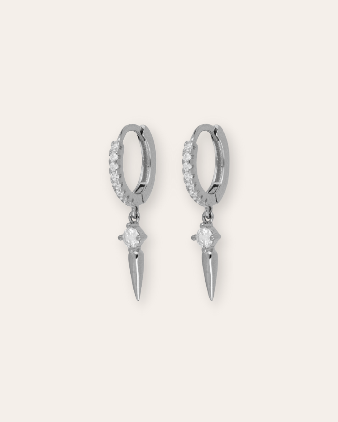 PENDIENTESheylovePendientes peak cz hoops | heylove