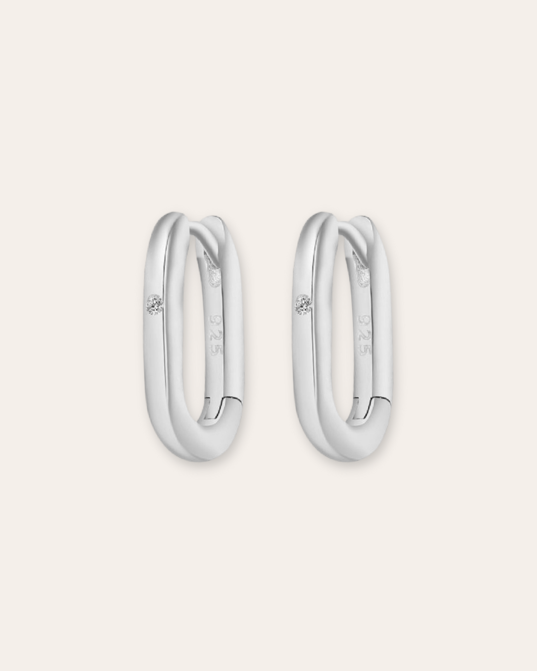 PENDIENTESheylovePendientes rectangle hoops cz | heylove