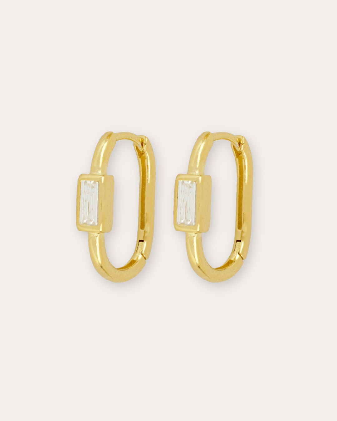 PENDIENTESheylovePendientes rectangle revasser hoops | heylove