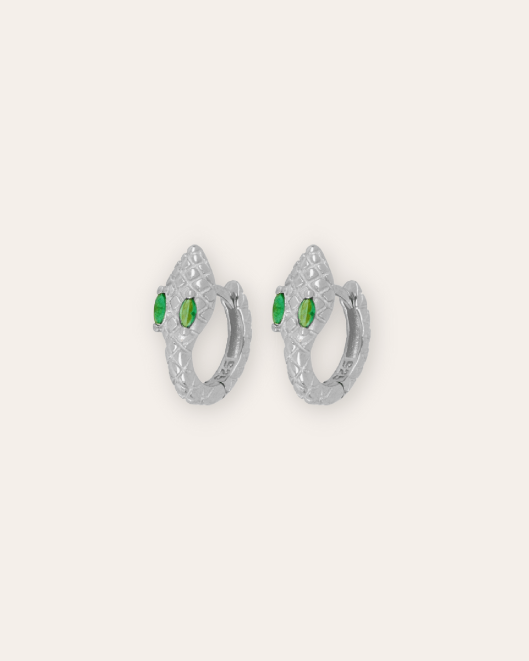 PENDIENTESheylovePendientes snake eyes hoops | heylove