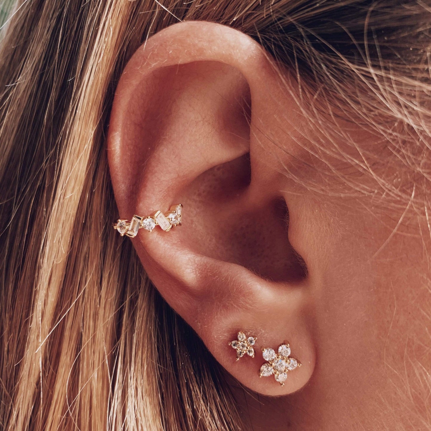 PENDIENTESheylovePendientes mini star CZ L | heylove