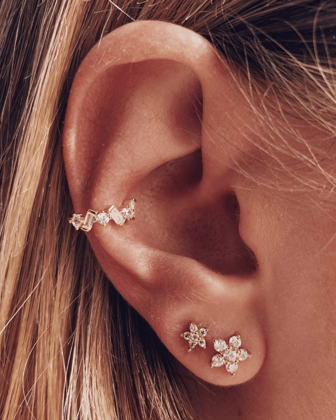 PENDIENTESheylovePendientes mini star CZ L | heylove