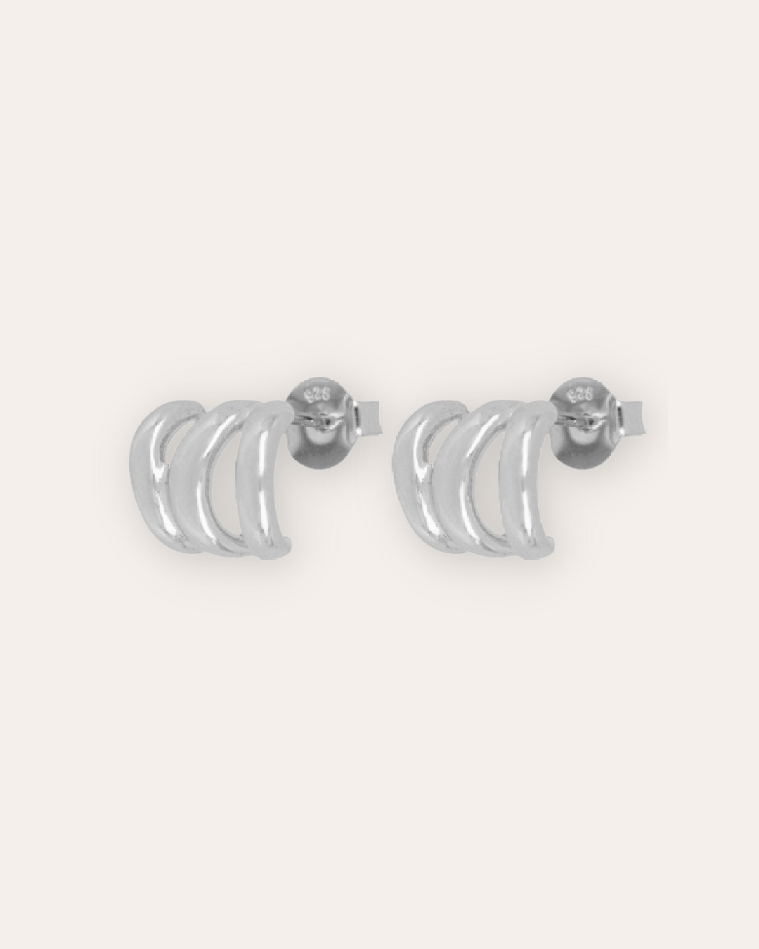 PENDIENTESheylovePendientes three lines hoops | heylove