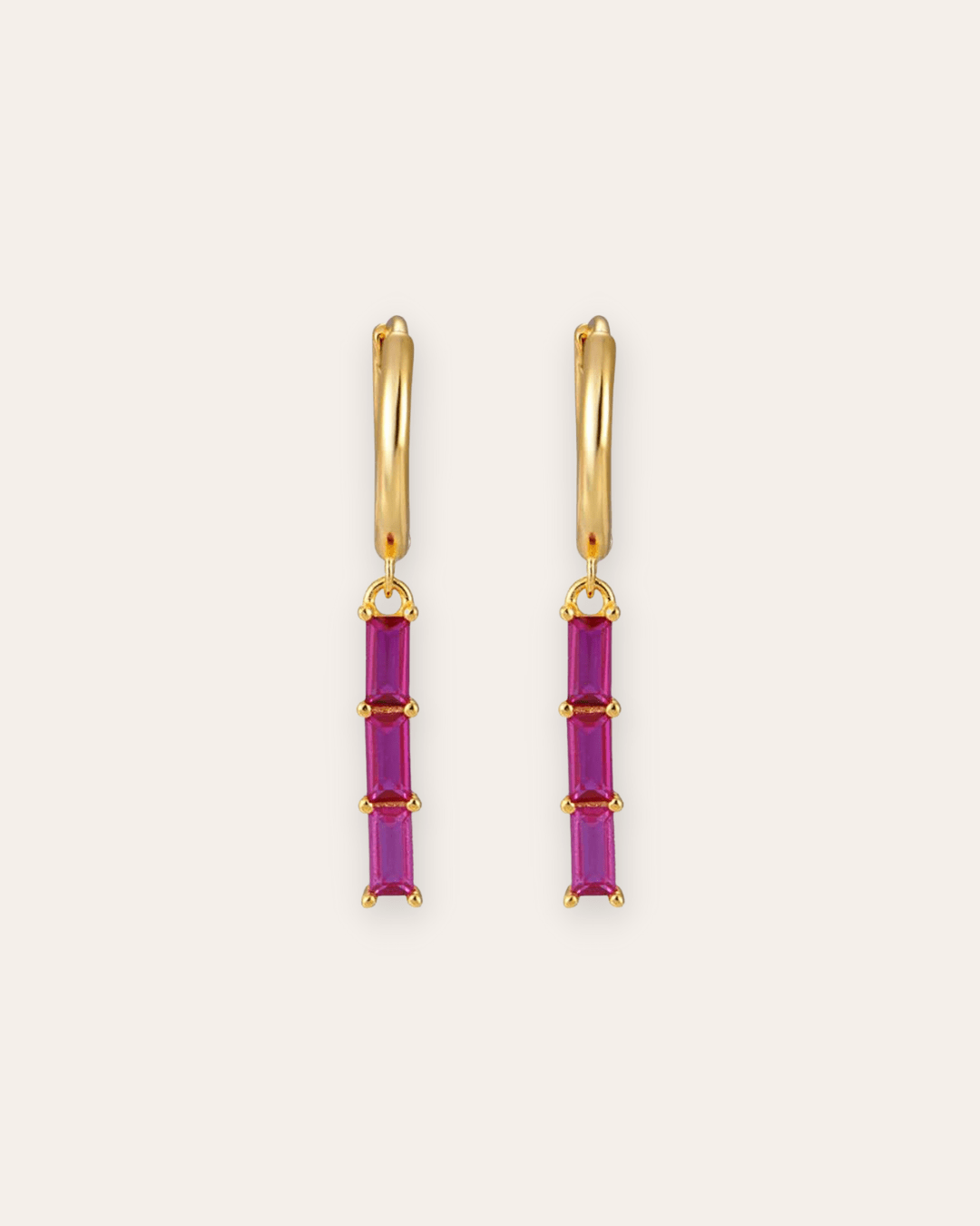 PENDIENTESheylovePendientes triple revasser hoops | heylove