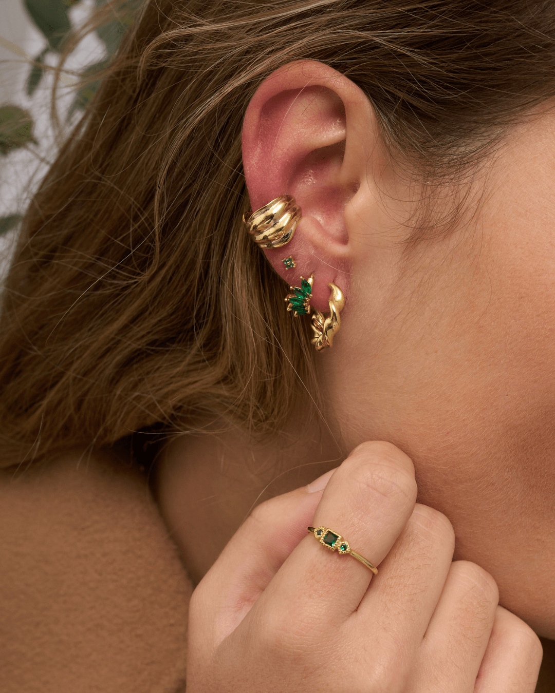 PENDIENTESheylovePiercing square cz | heylove