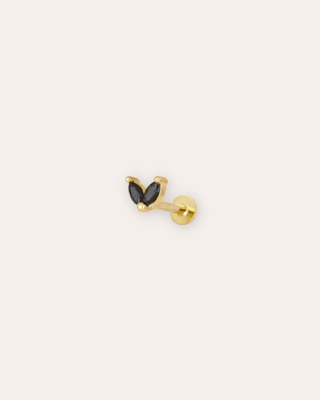 PENDIENTESheylovePiercing half flower | heylove