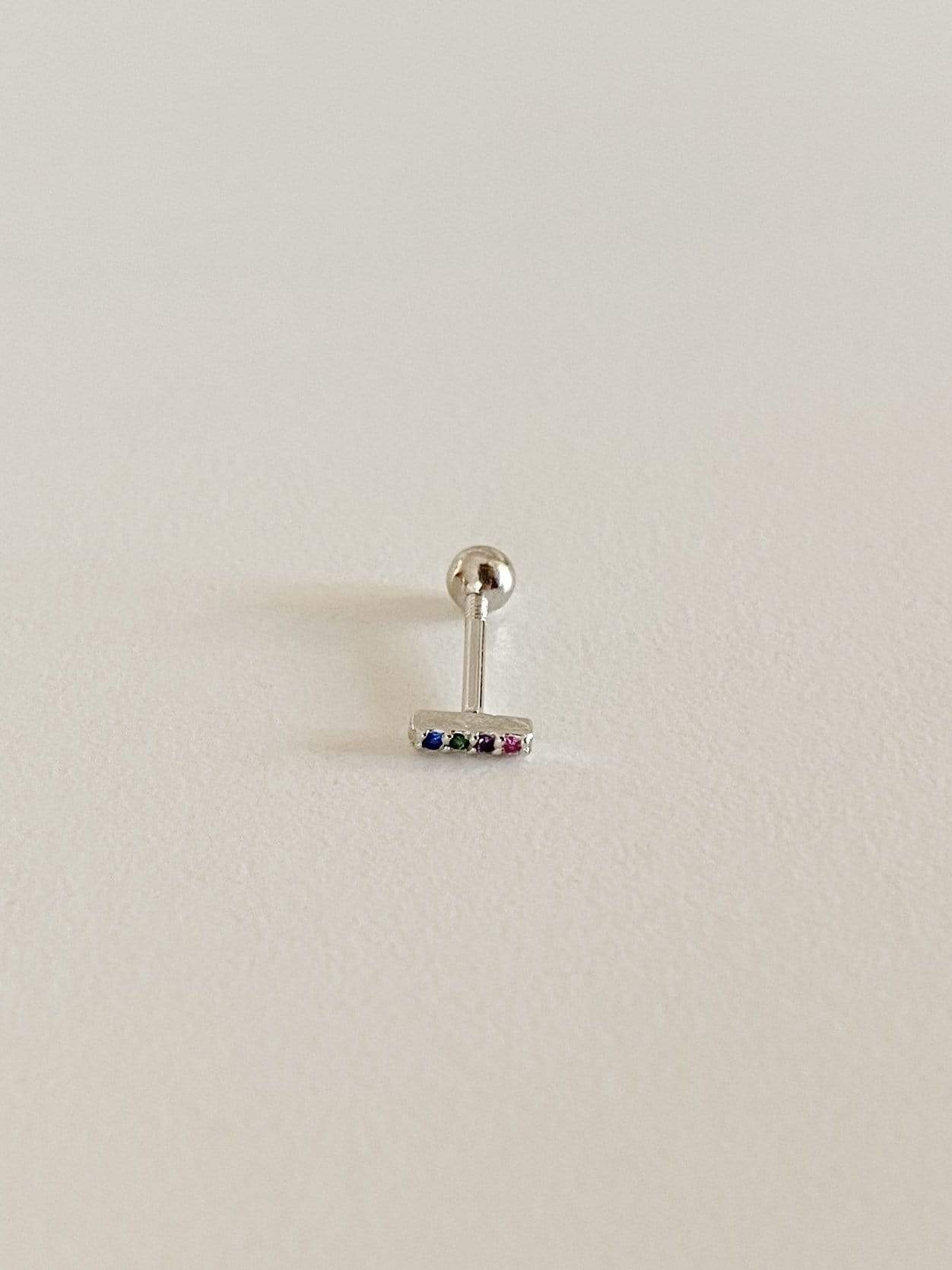 PENDIENTESheylovePiercing rainbow | heylove