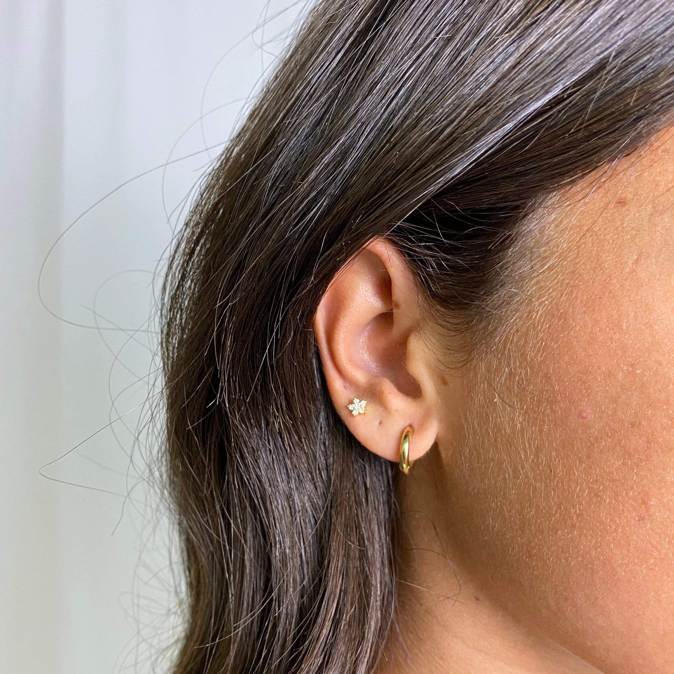 PENDIENTESheylovePiercing star cz | heylove