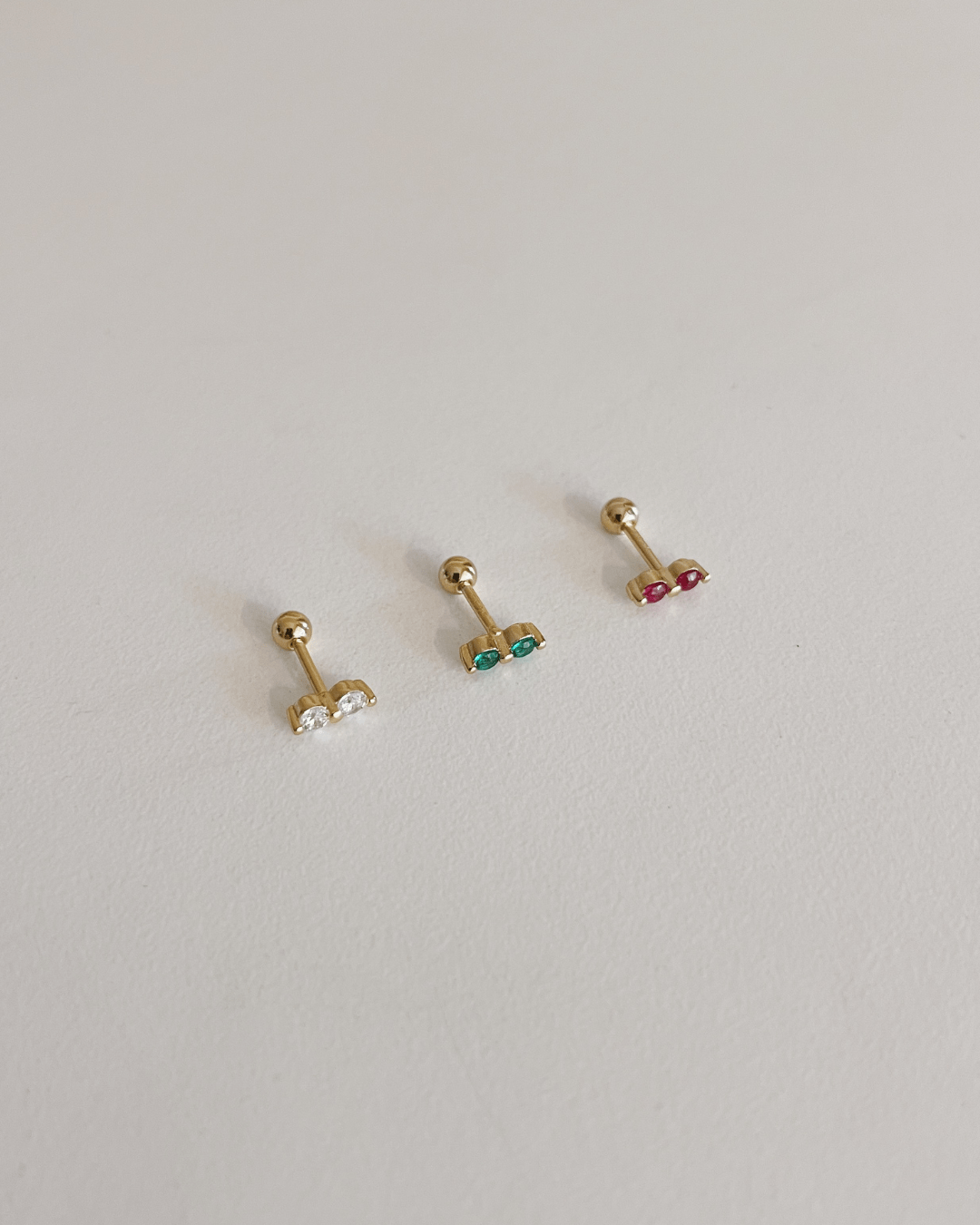 PENDIENTESheylovePiercing two dots | heylove