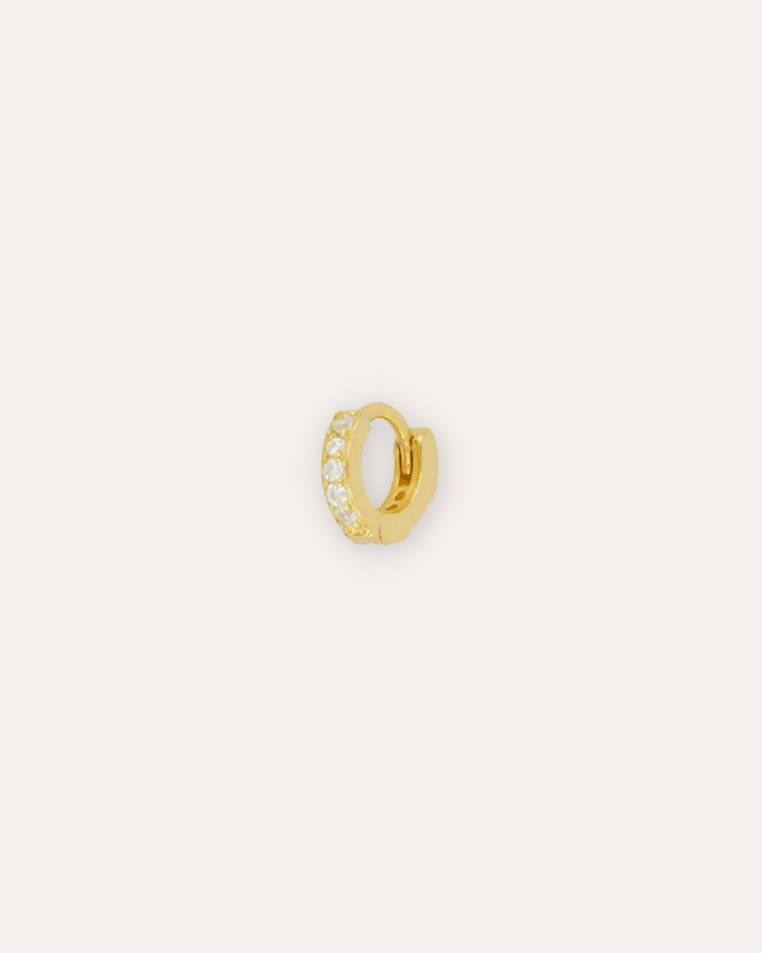 PIERCINGheylovePendientes extra mini cz hoops 8mm | heylove