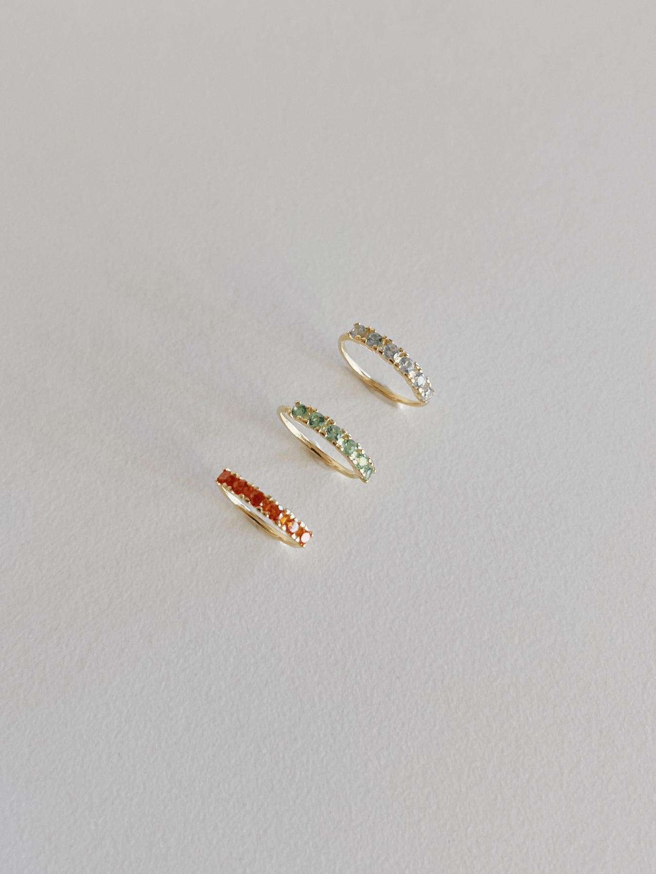 PIERCINGheylovePendiente mini thin CZ hoops | heylove