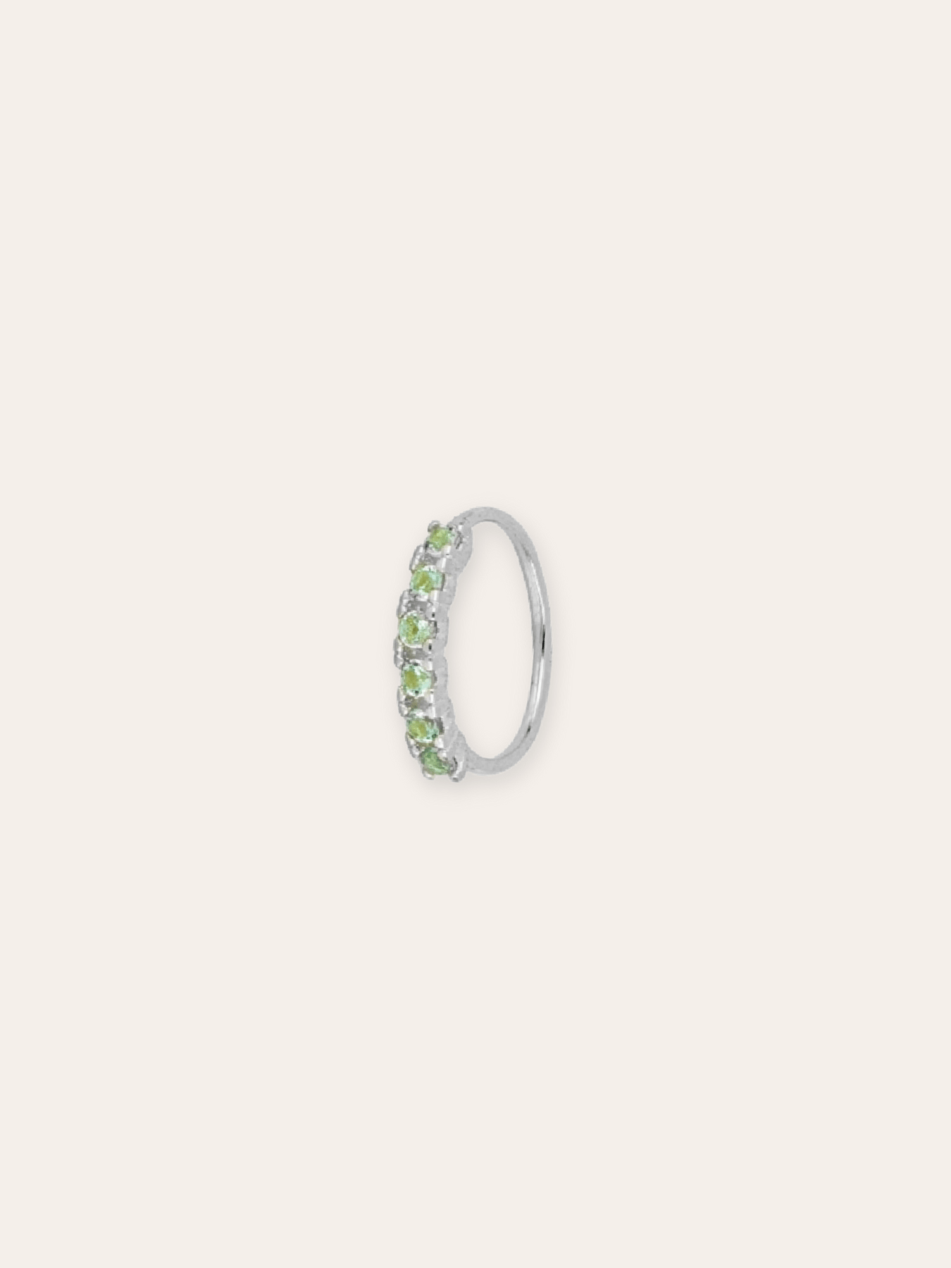 PIERCINGheylovePendiente mini thin CZ hoops | heylove