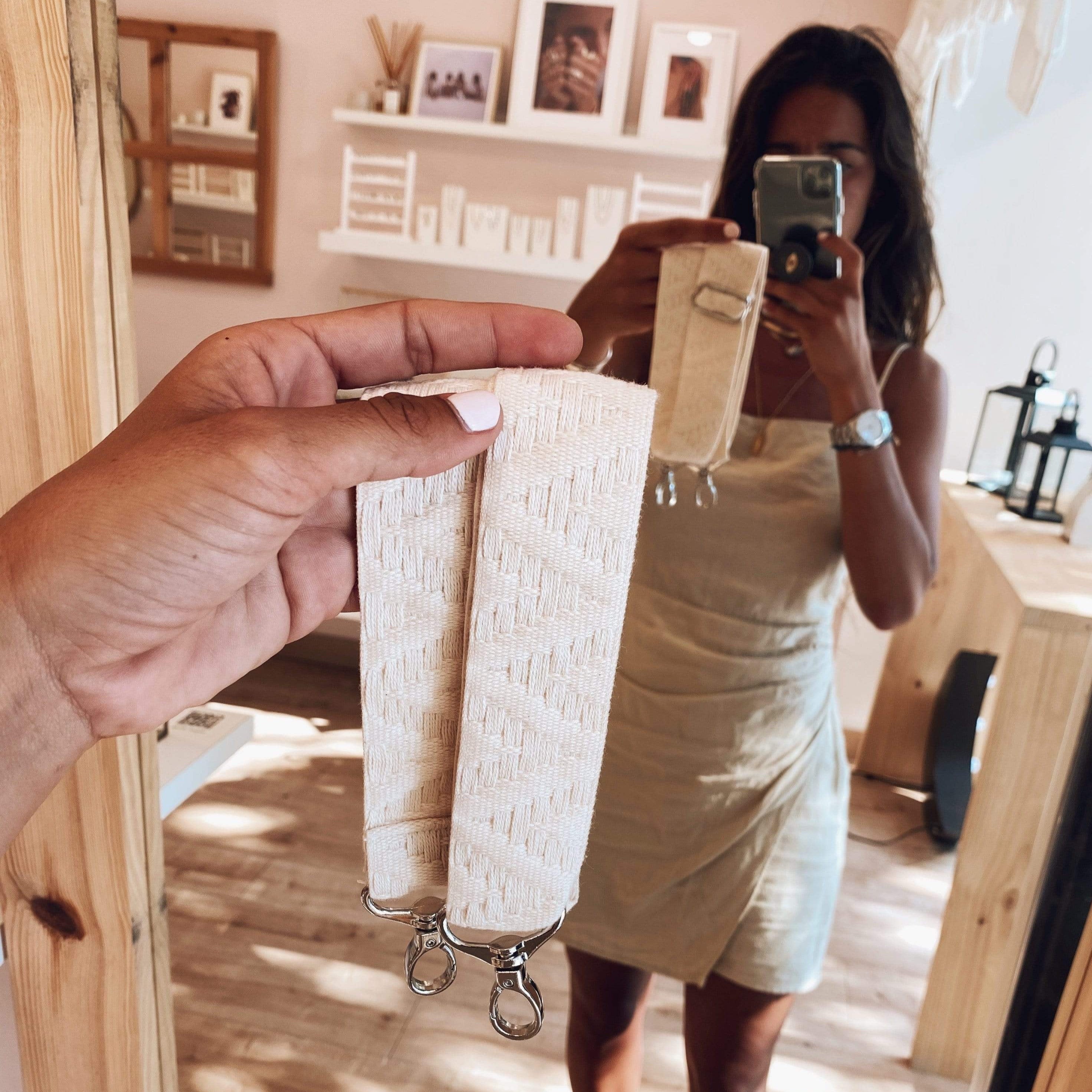 STRAPSheyloveCorrea para bolso Azteca strap beige | heylove