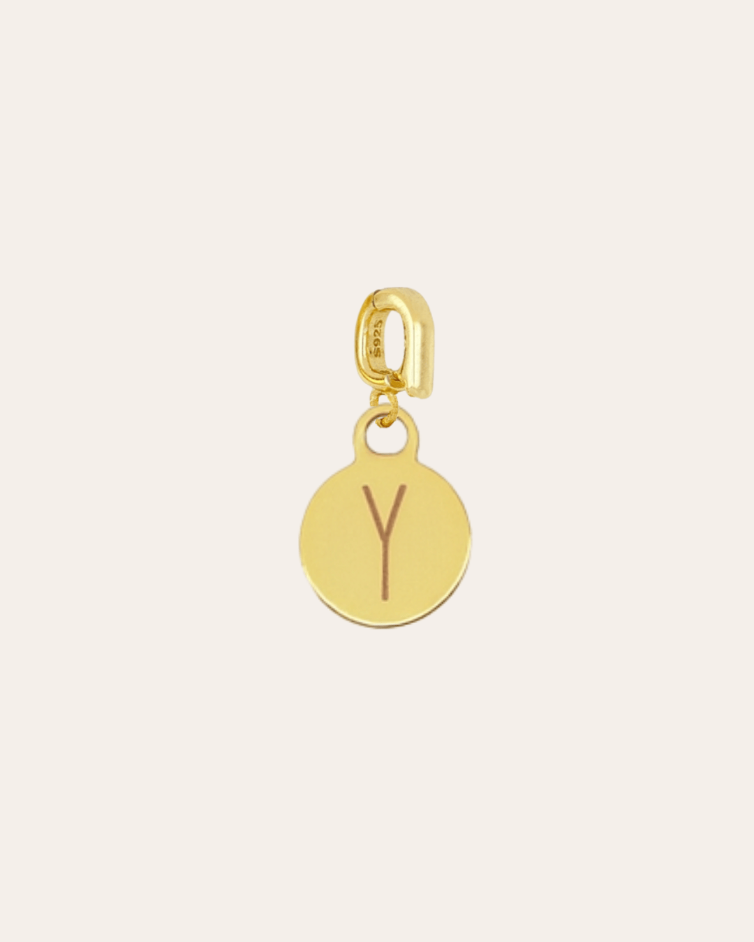 INITIAL CHAPITA CHARM - GOLD