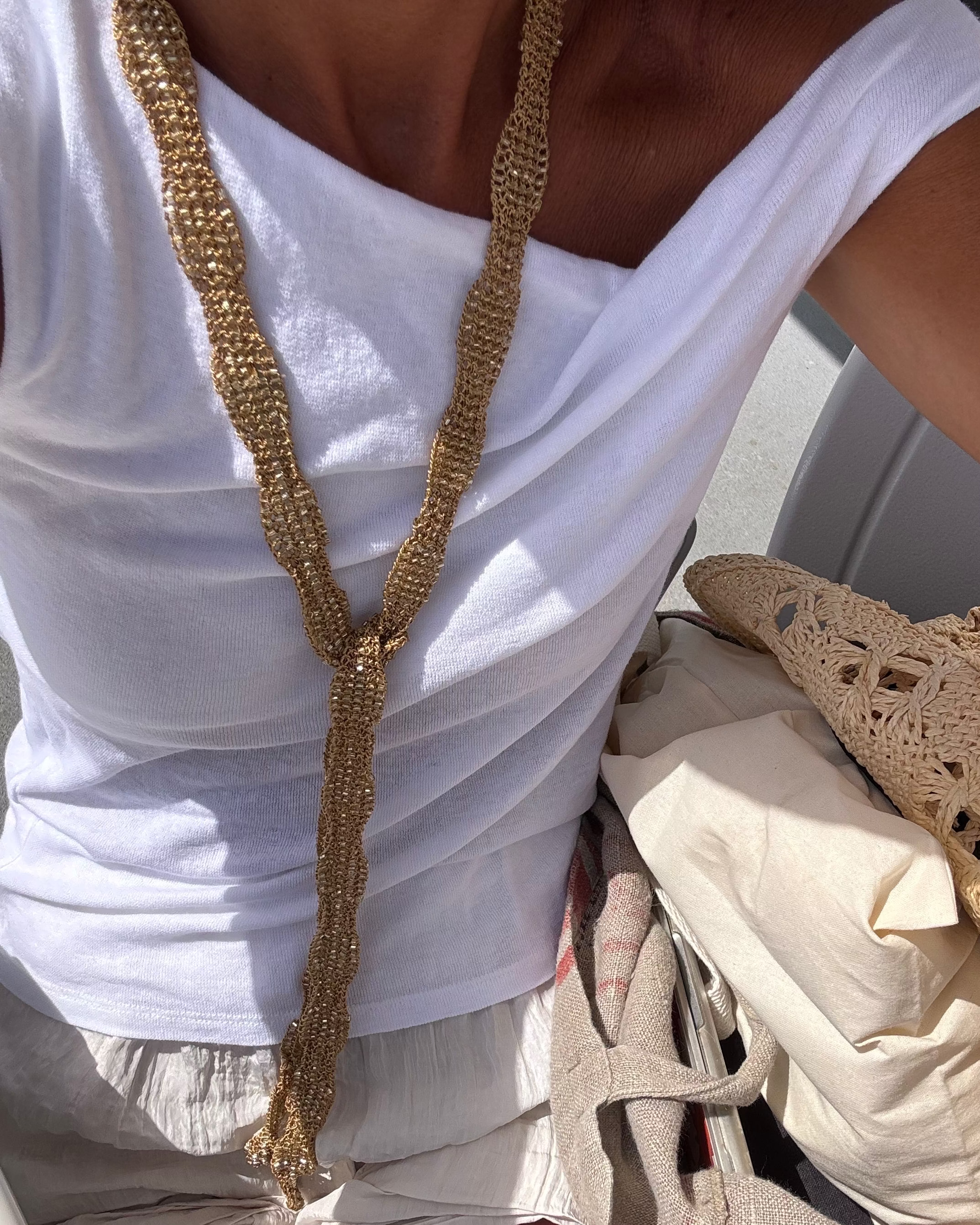 COLLAR CROCHET ORO