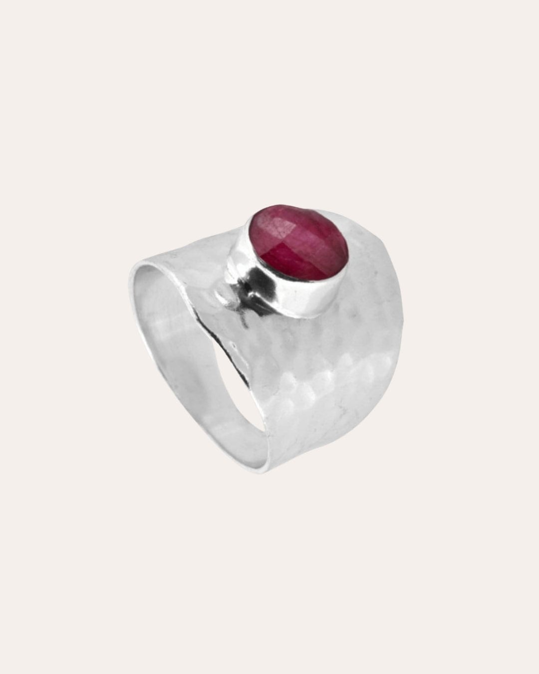 heylove ANILLOS ANILLO BIG RED STONE