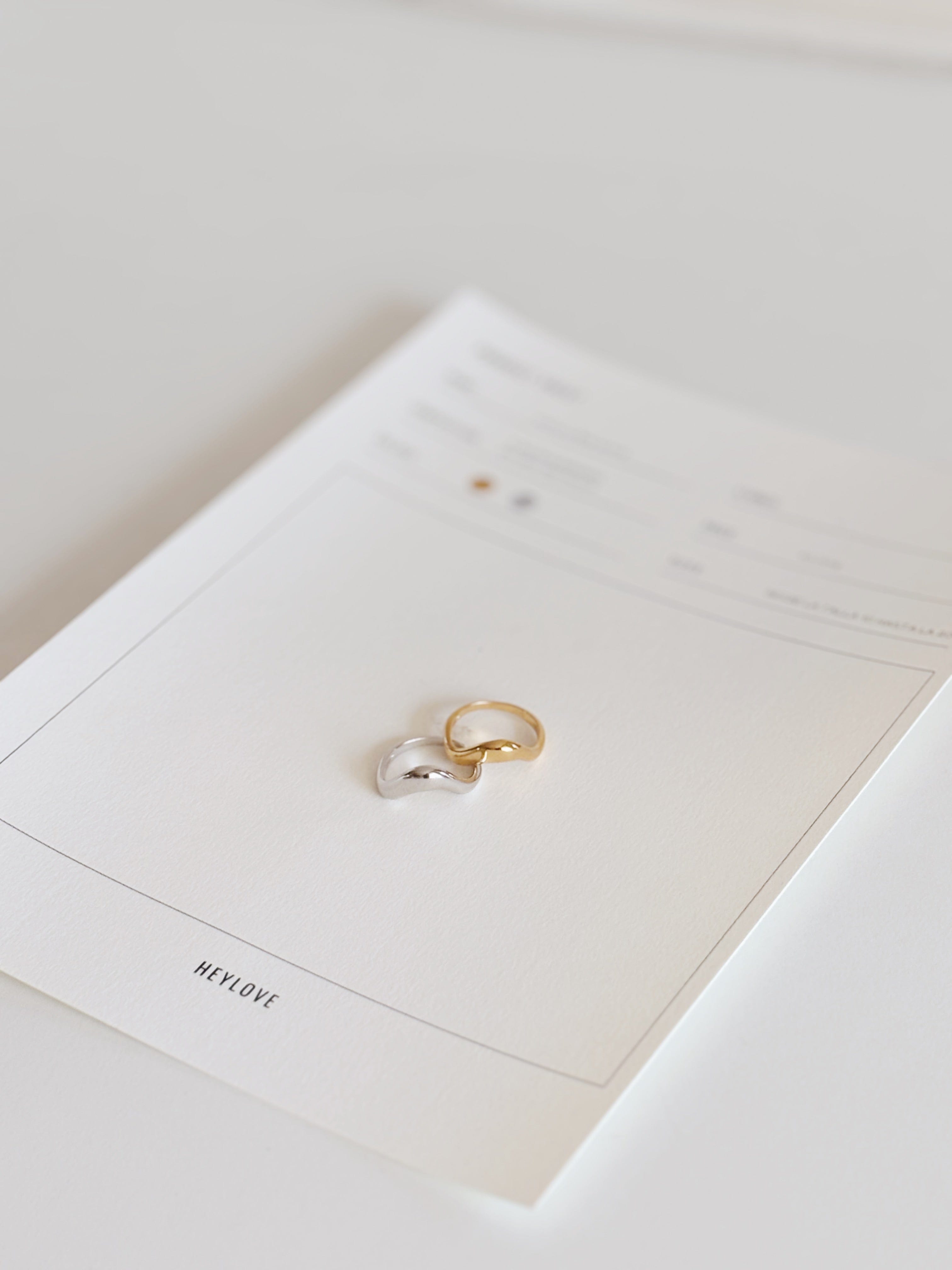 heylove ANILLOS ANILLO BIG WAVE