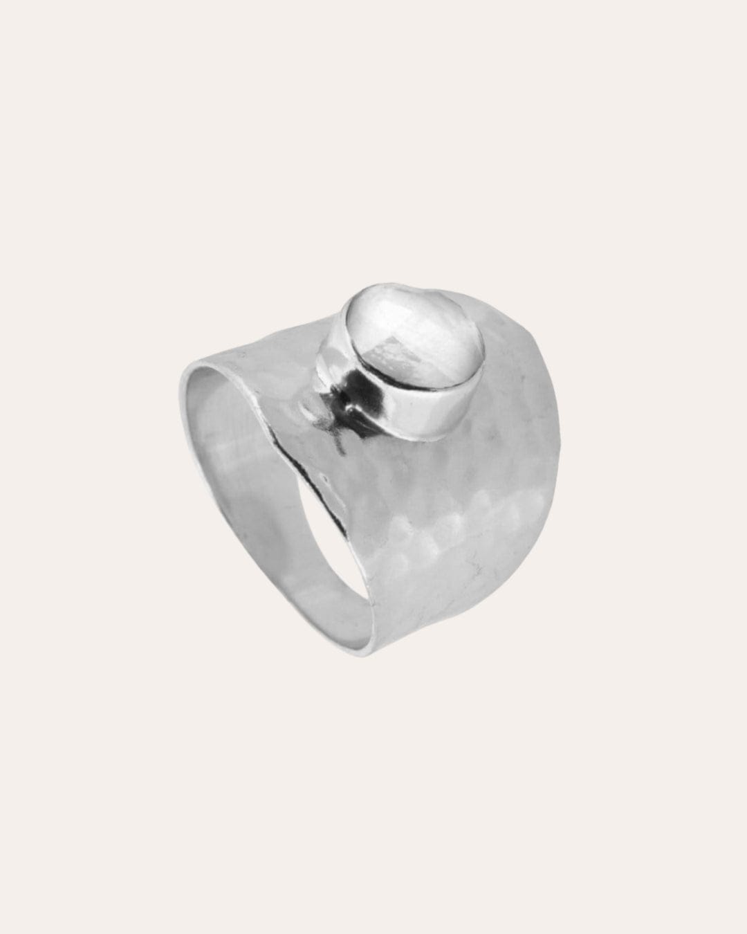 heylove ANILLOS ANILLO BIG WHITE STONE