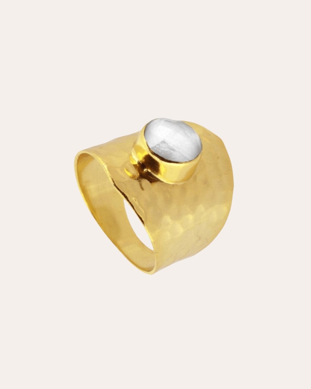 heylove ANILLOS ANILLO BIG WHITE STONE