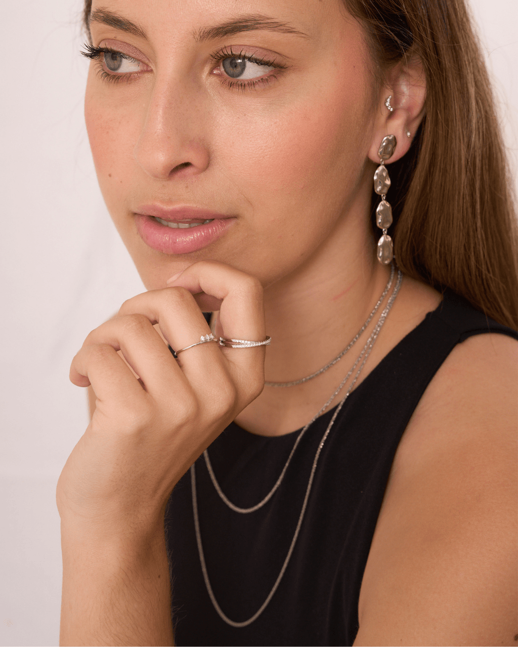 heylove ANILLOS ANILLO CRUZADO CZ