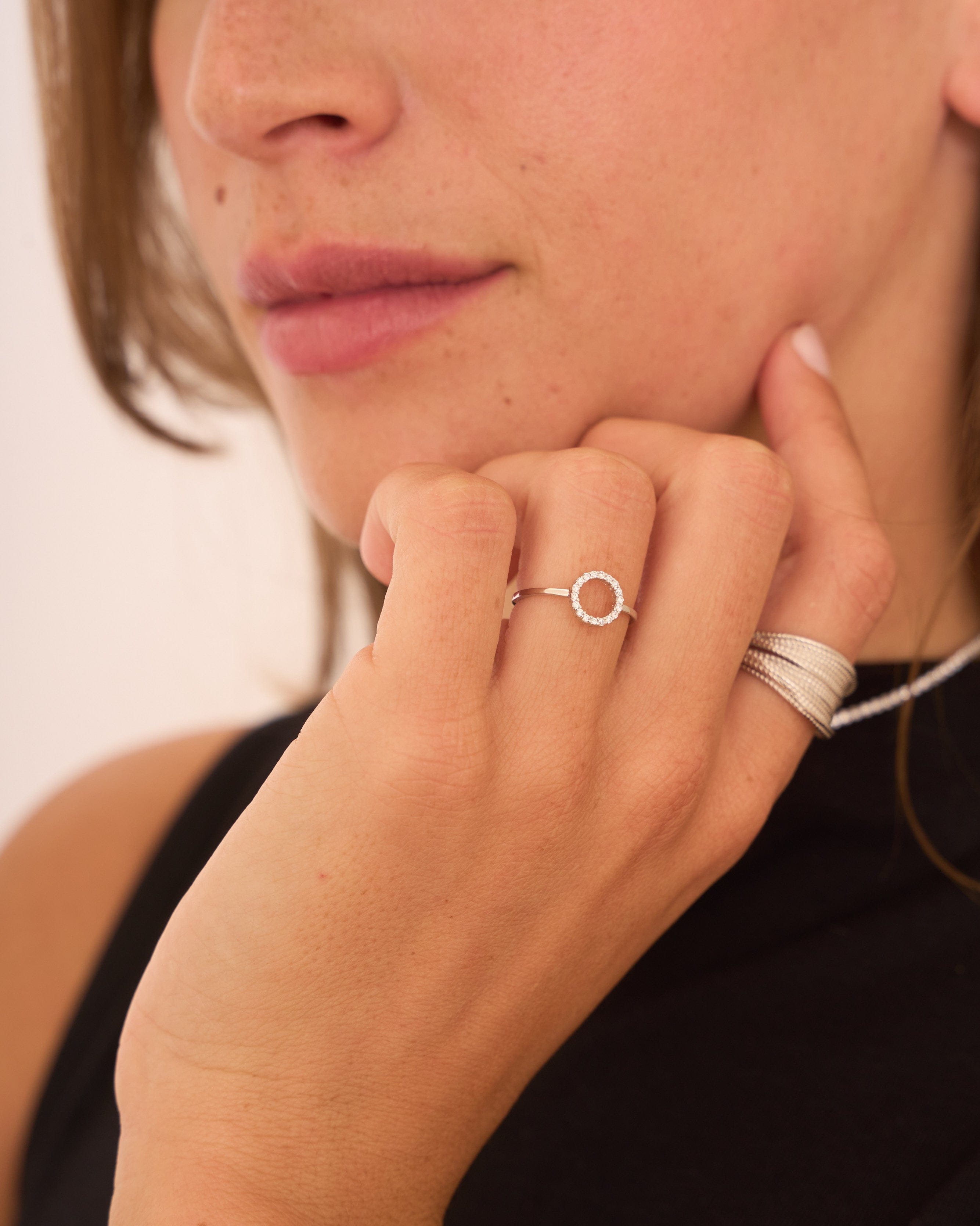 heylove ANILLOS ANILLO LITTLE ROUND CZ