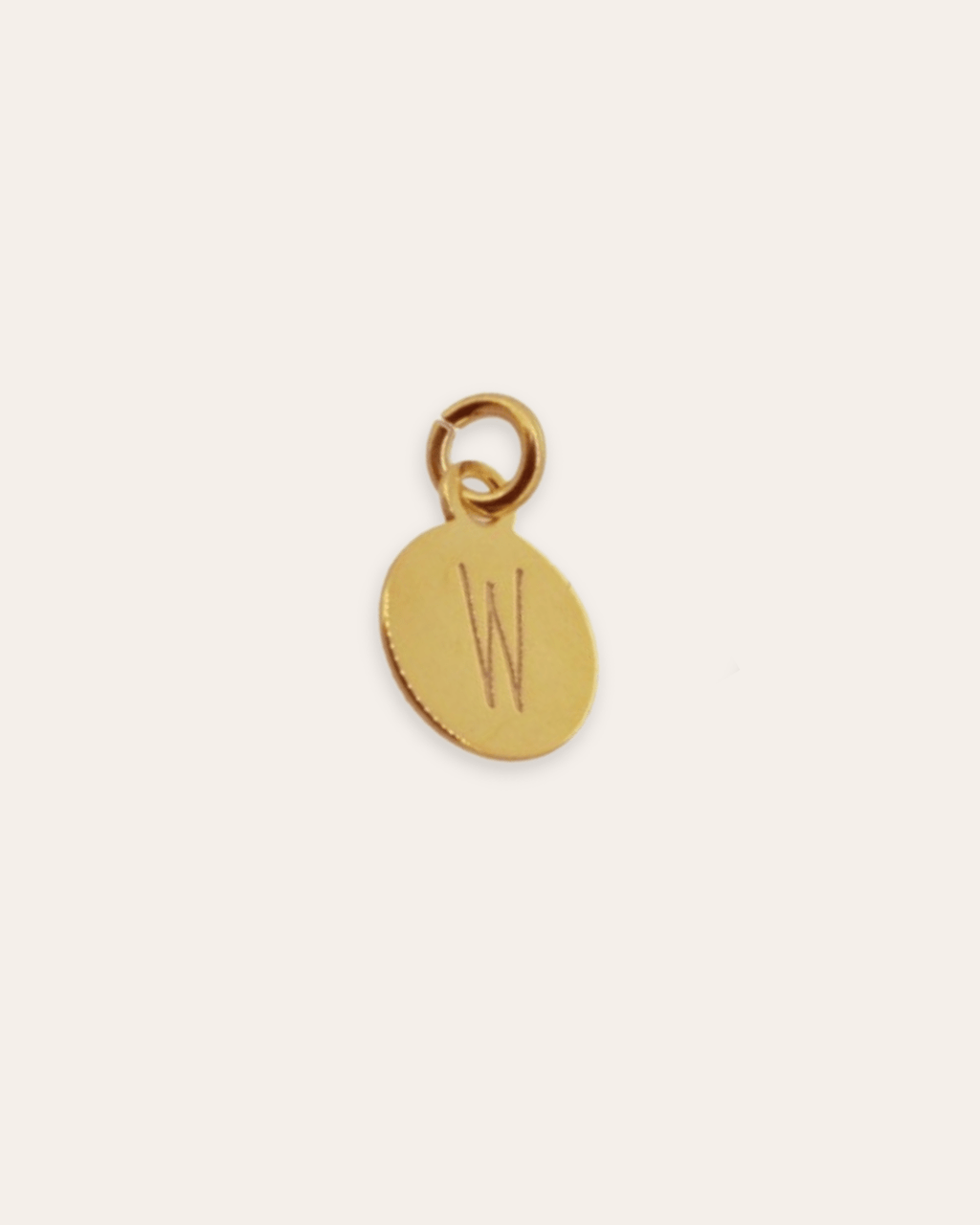 CHARMheyloveInicial de plata bañada en oro | heylove