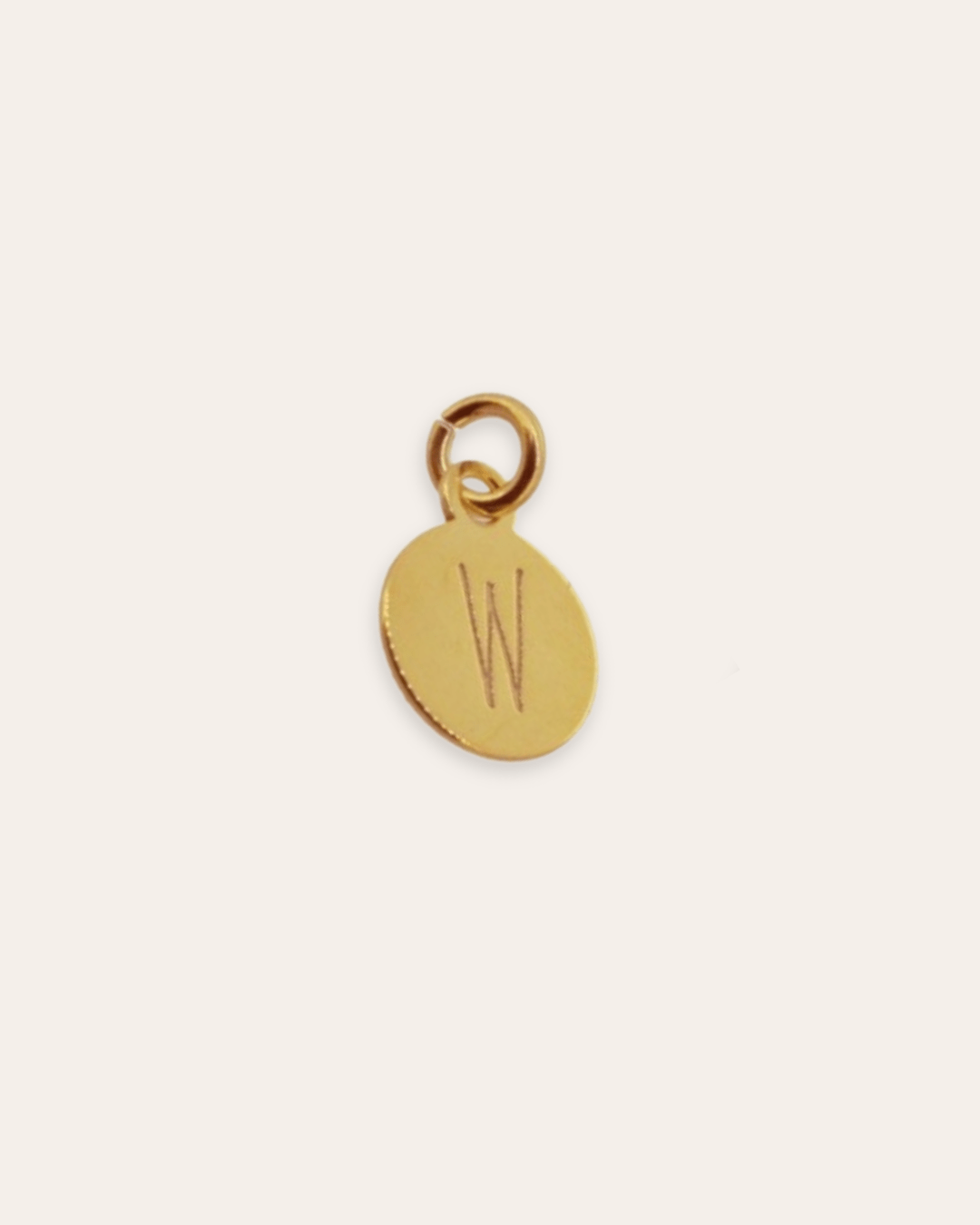 CHARMheyloveInicial de plata bañada en oro | heylove