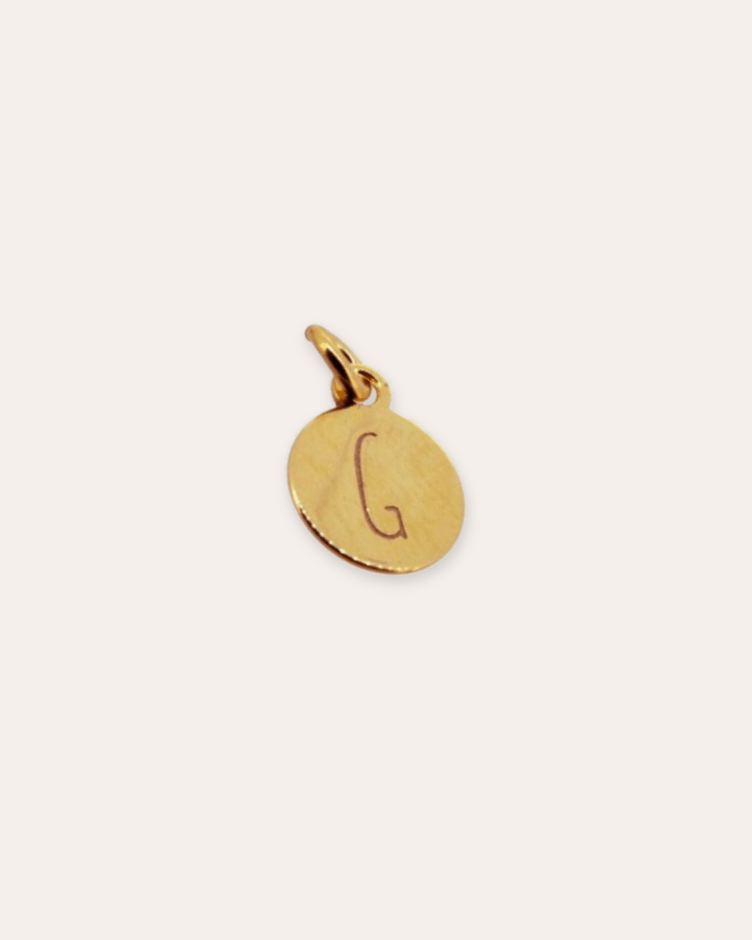 CHARMheyloveInicial de plata bañada en oro | heylove