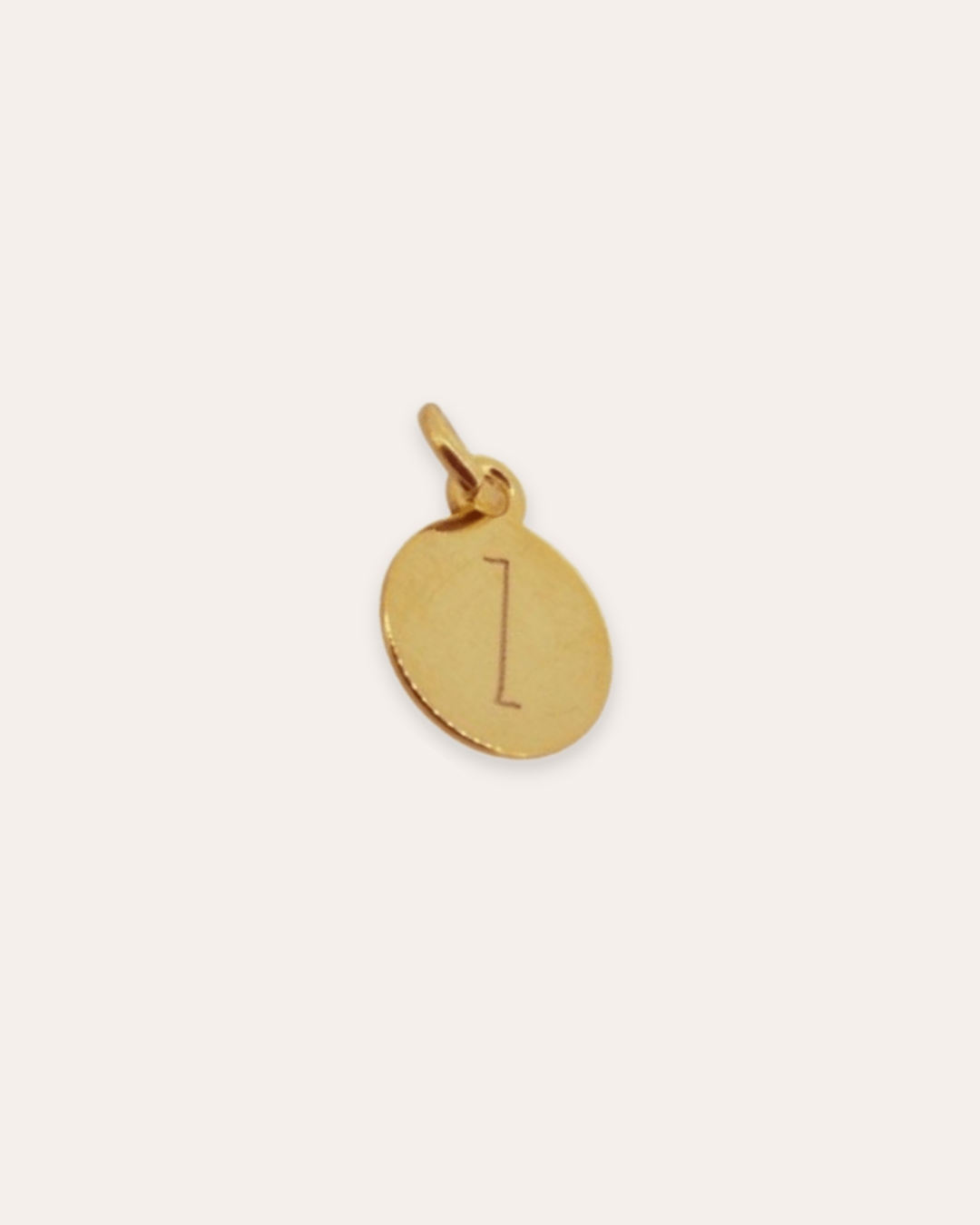 CHARMheyloveInicial de plata bañada en oro | heylove