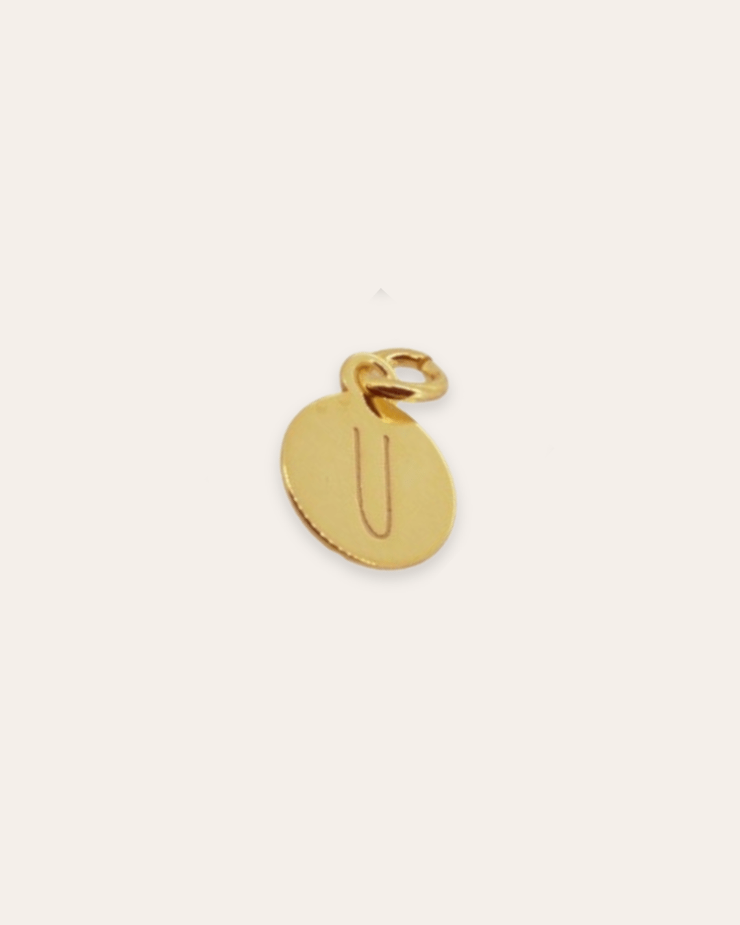 CHARMheyloveInicial de plata bañada en oro | heylove