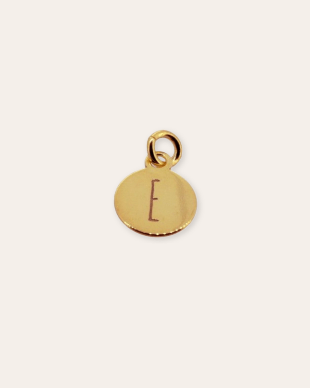CHARMheyloveInicial de plata bañada en oro | heylove