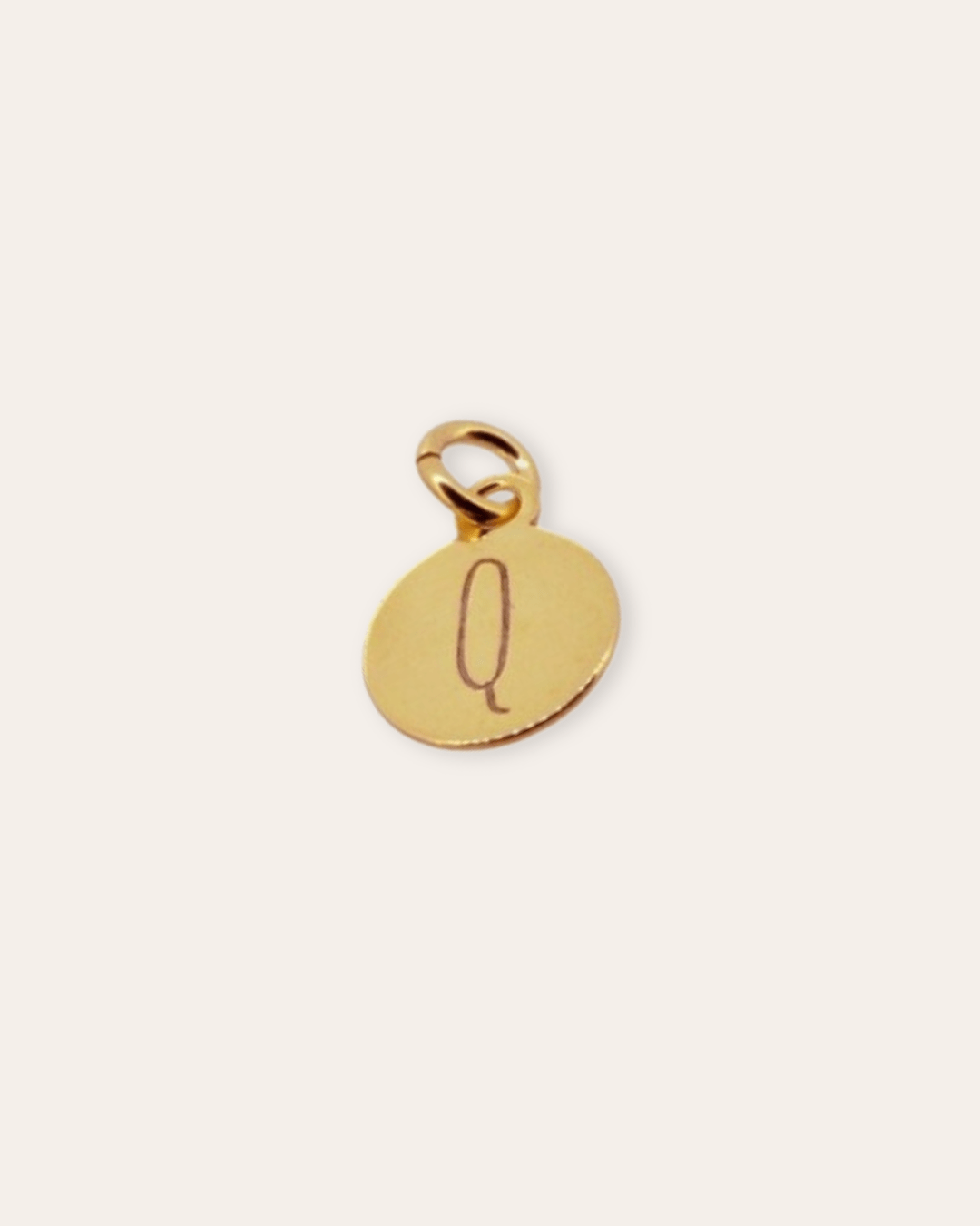 CHARMheyloveInicial de plata bañada en oro | heylove