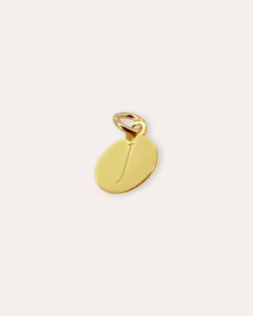 CHARMheyloveInicial de plata bañada en oro | heylove