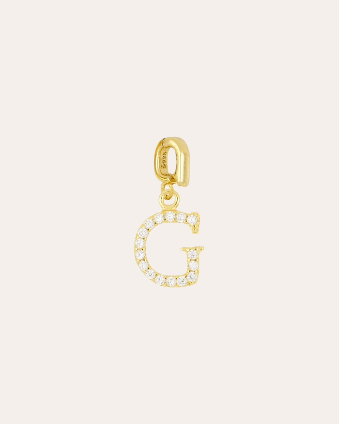 heylove CHARM CHARM INICIAL CIRCONITA ORO