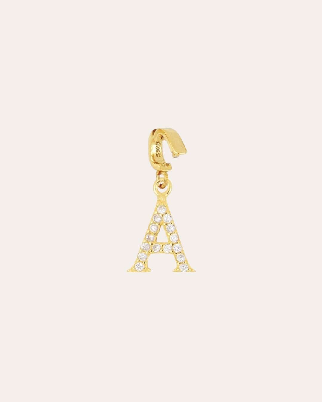 heylove CHARM CHARM INICIAL CIRCONITA ORO
