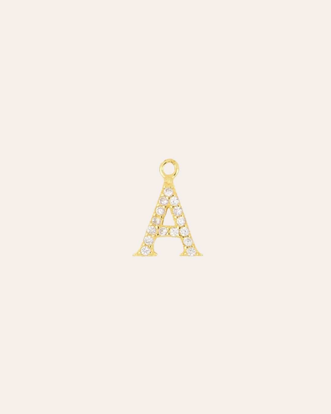 heylove CHARM CHARM INICIAL CIRCONITA ORO