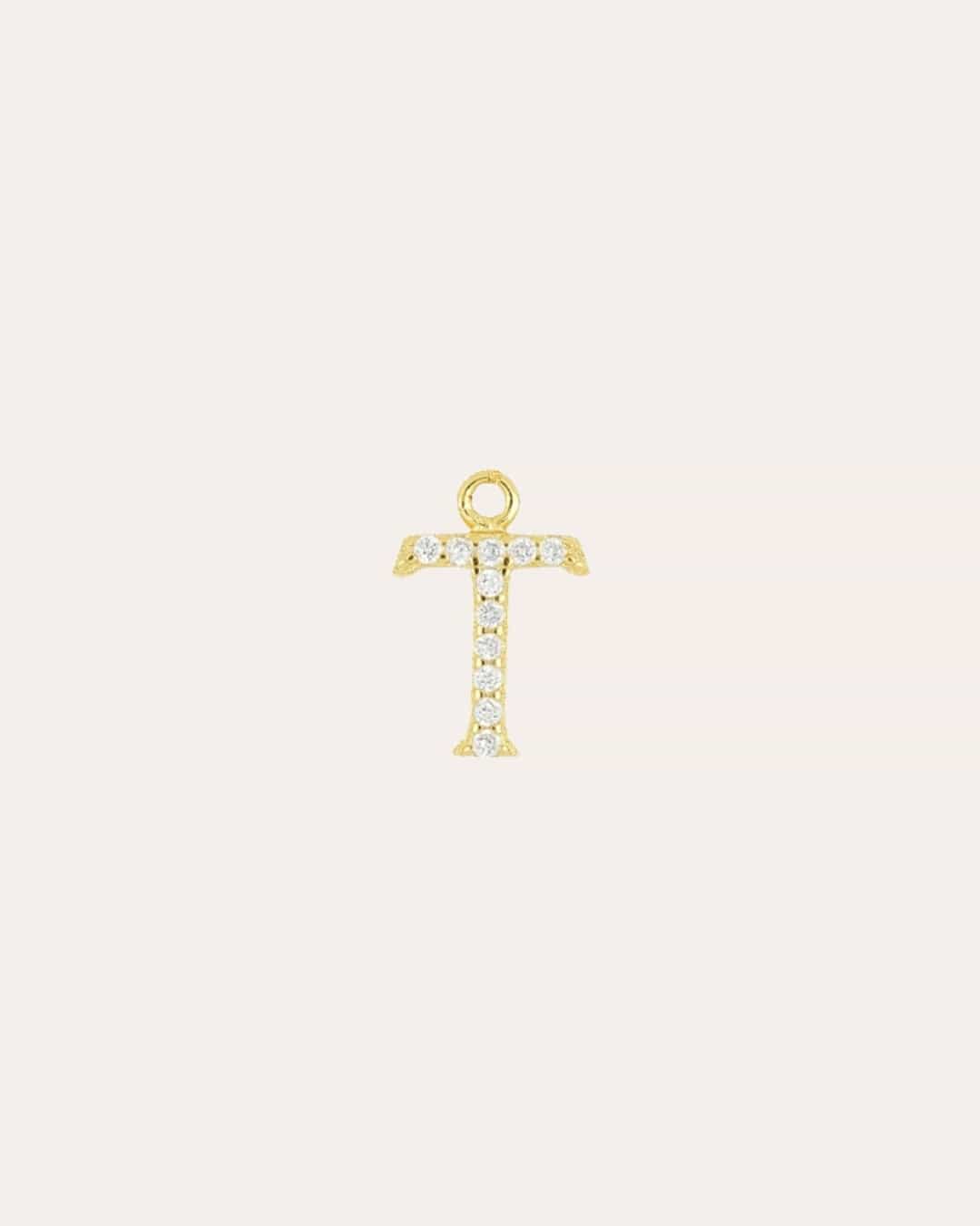 heylove CHARM CHARM INICIAL CIRCONITA ORO