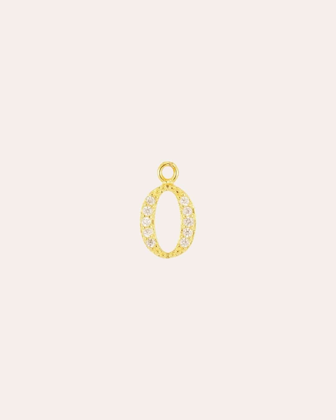 heylove CHARM CHARM INICIAL CIRCONITA ORO