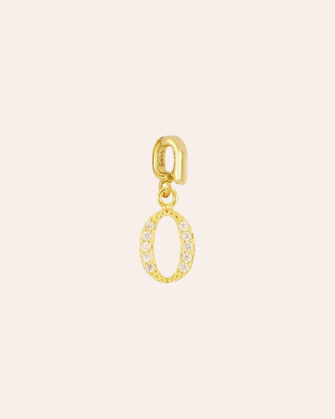 heylove CHARM CHARM INICIAL CIRCONITA ORO