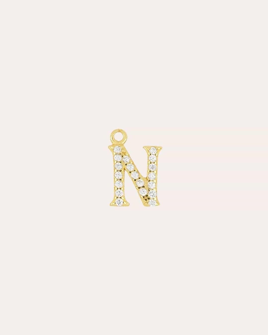 heylove CHARM CHARM INICIAL CIRCONITA ORO