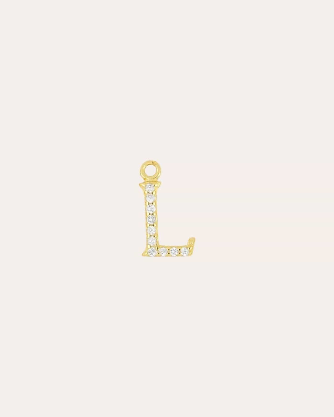 heylove CHARM CHARM INICIAL CIRCONITA ORO