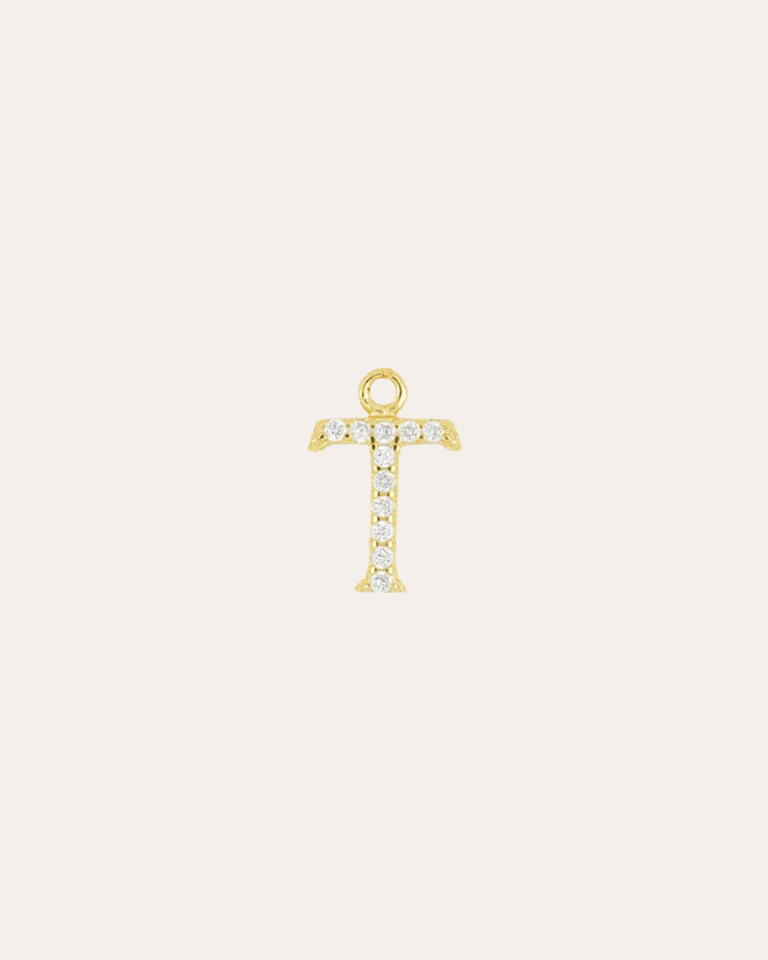 heylove CHARM CHARM INICIAL CIRCONITA ORO