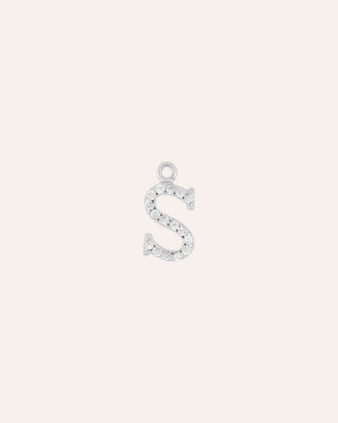 heylove CHARM CHARM INICIAL CIRCONITA PLATA
