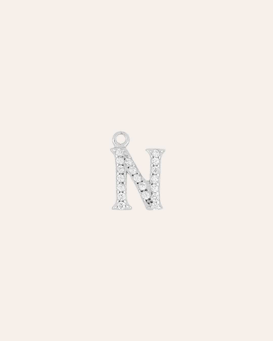 heylove CHARM CHARM INICIAL CIRCONITA PLATA