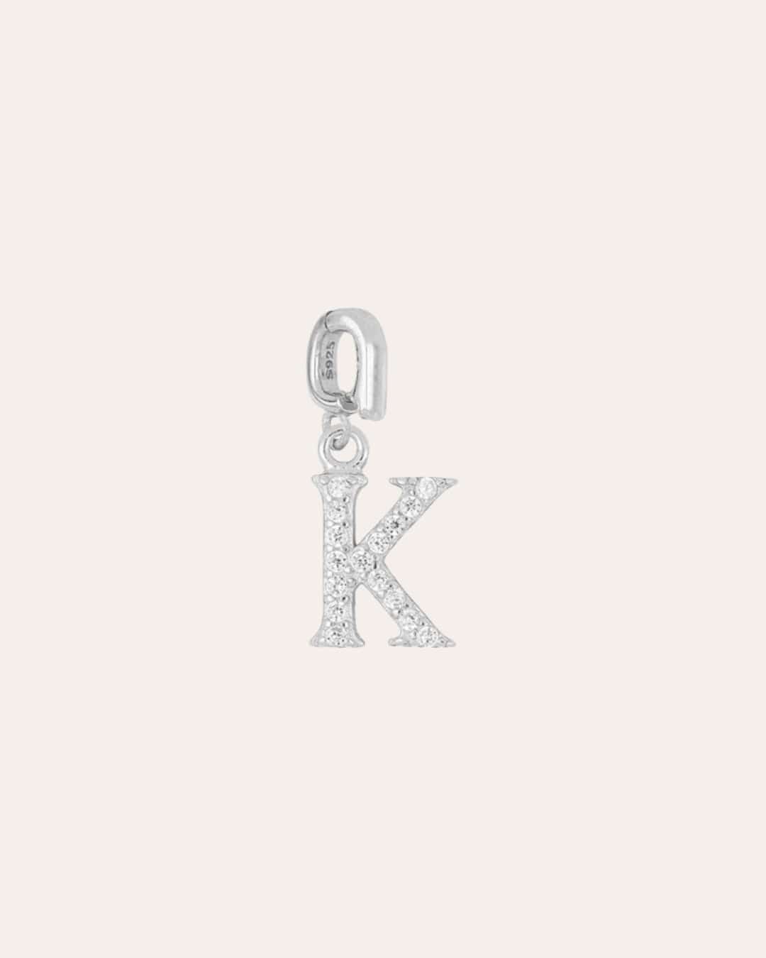 heylove CHARM CHARM INICIAL CIRCONITA PLATA