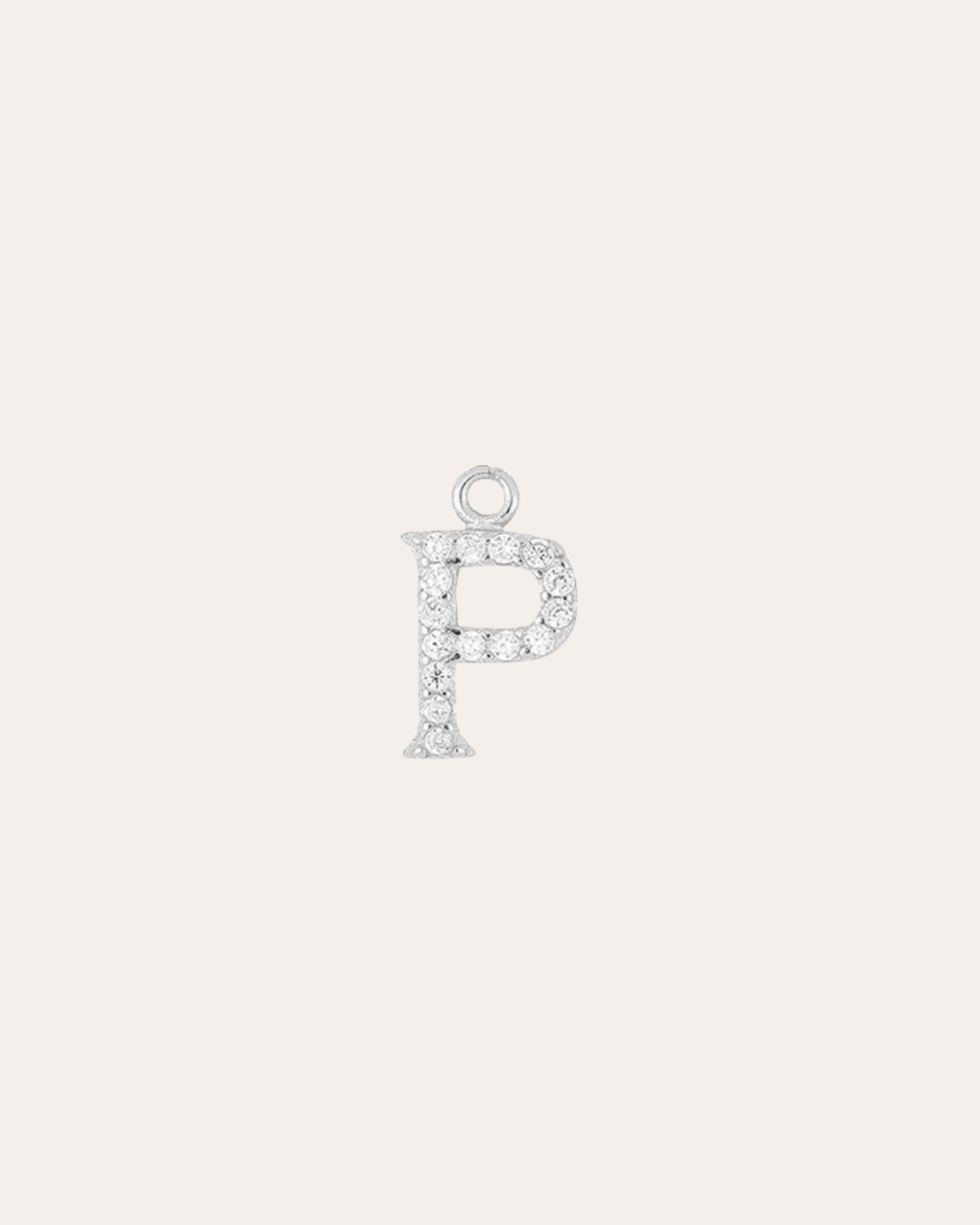 heylove CHARM CHARM INICIAL CIRCONITA PLATA