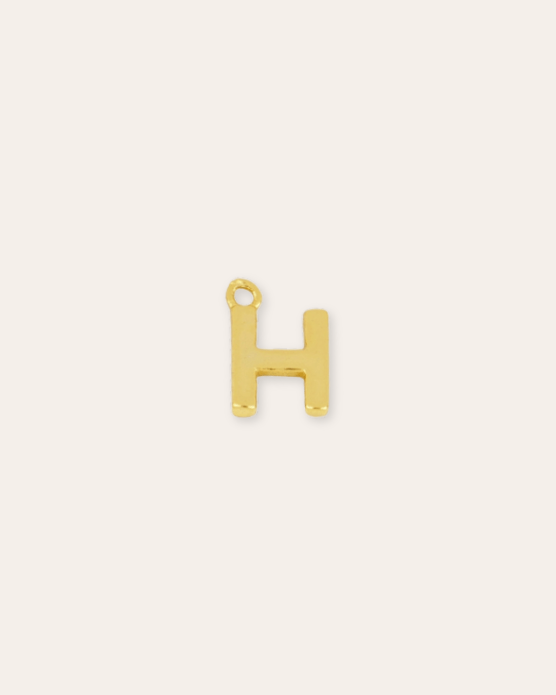 CHARMheyloveCharm inicial lisa oro | heylove