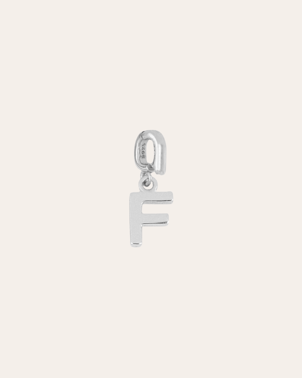 heylove CHARM CHARM INICIAL LISA PLATA