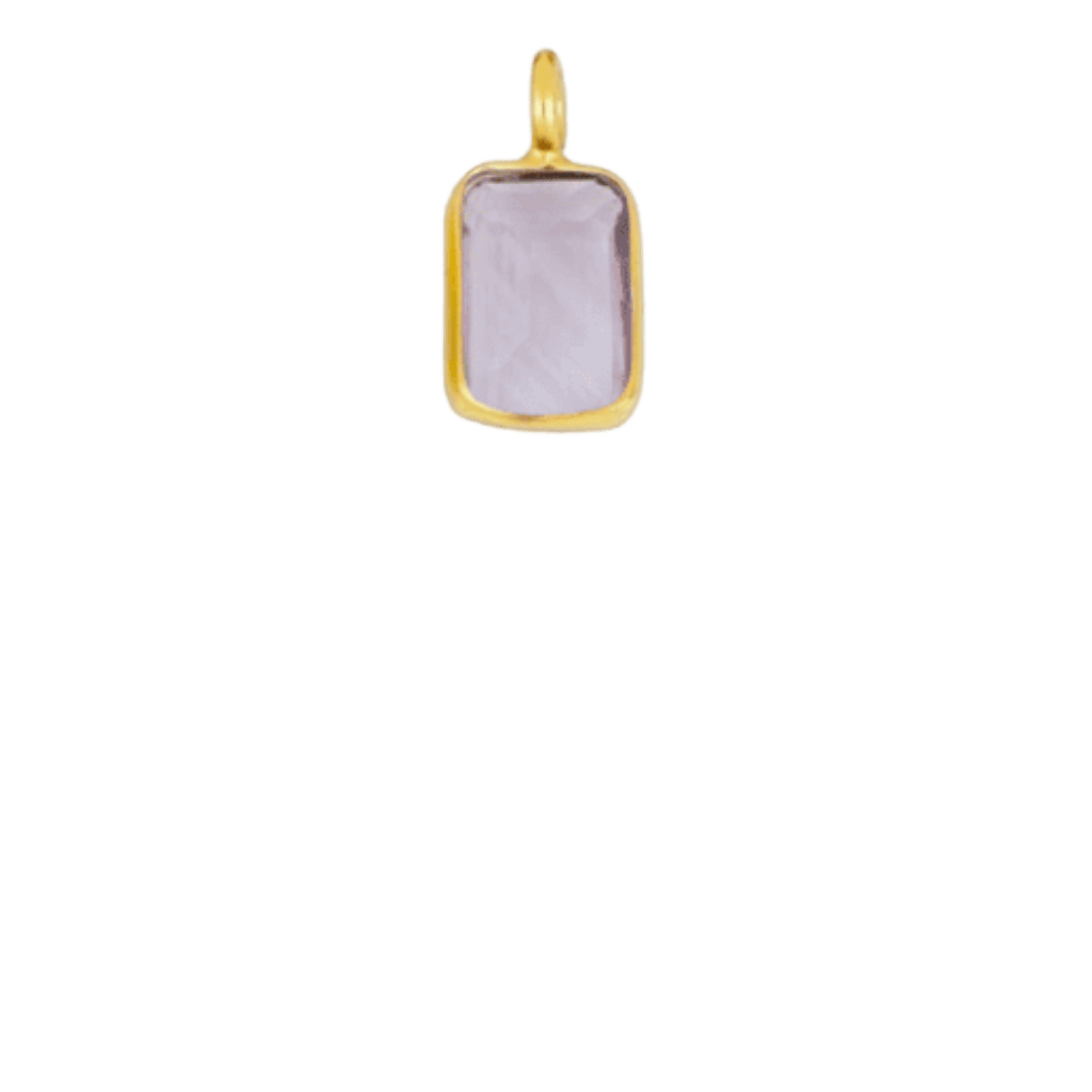 heylove CHARM CHARM RECTANGLE MINERAL PARA PERSONALIZAR