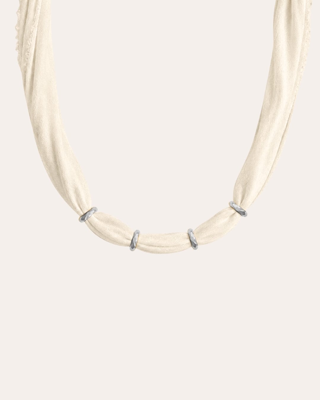 heylove COLLAR SEDA PARA PERSONALIZAR BLANCO